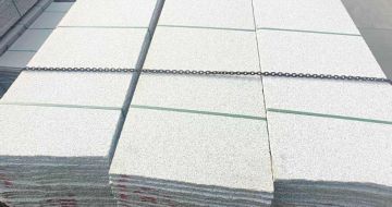 河源芝麻白毛板，石材毛板