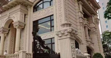 河源黄金麻别墅外墙异形定制