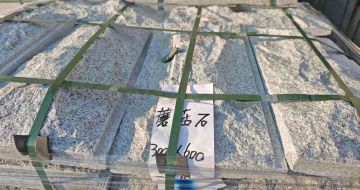 河源芝麻白蘑菇石，自然面