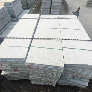 河源芝麻白毛板，石材毛板