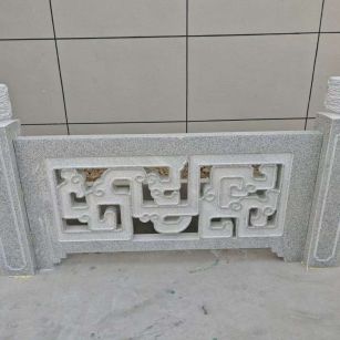 河源芝麻白河道栏杆 桥栏杆