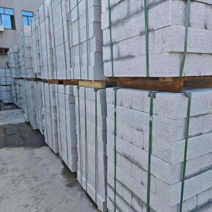 河源芝麻白路牙石，路侧石