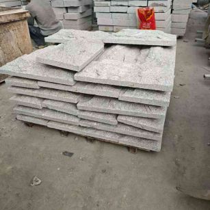 河源芝麻白蘑菇石，自然面