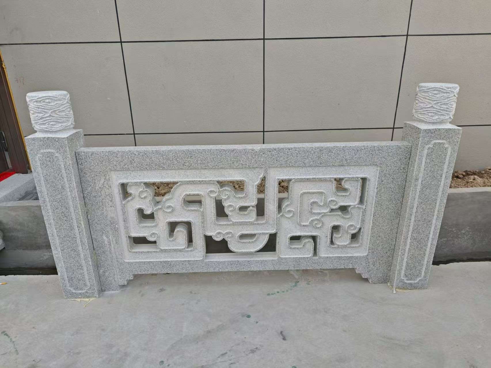 河源芝麻白河道栏杆 桥栏杆