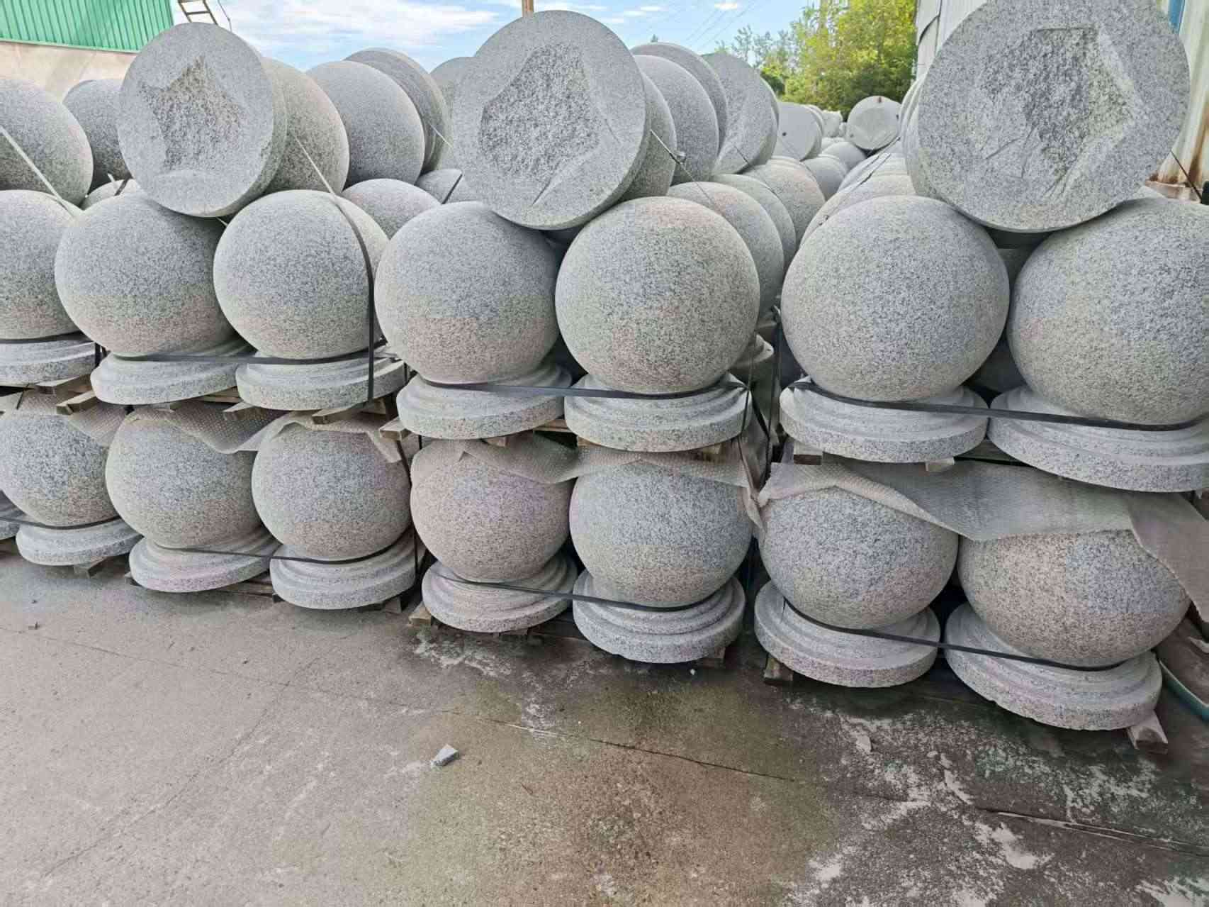 河源圆球石球挡车球