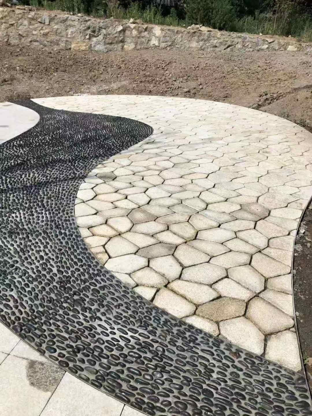河源冰裂纹 碎拼