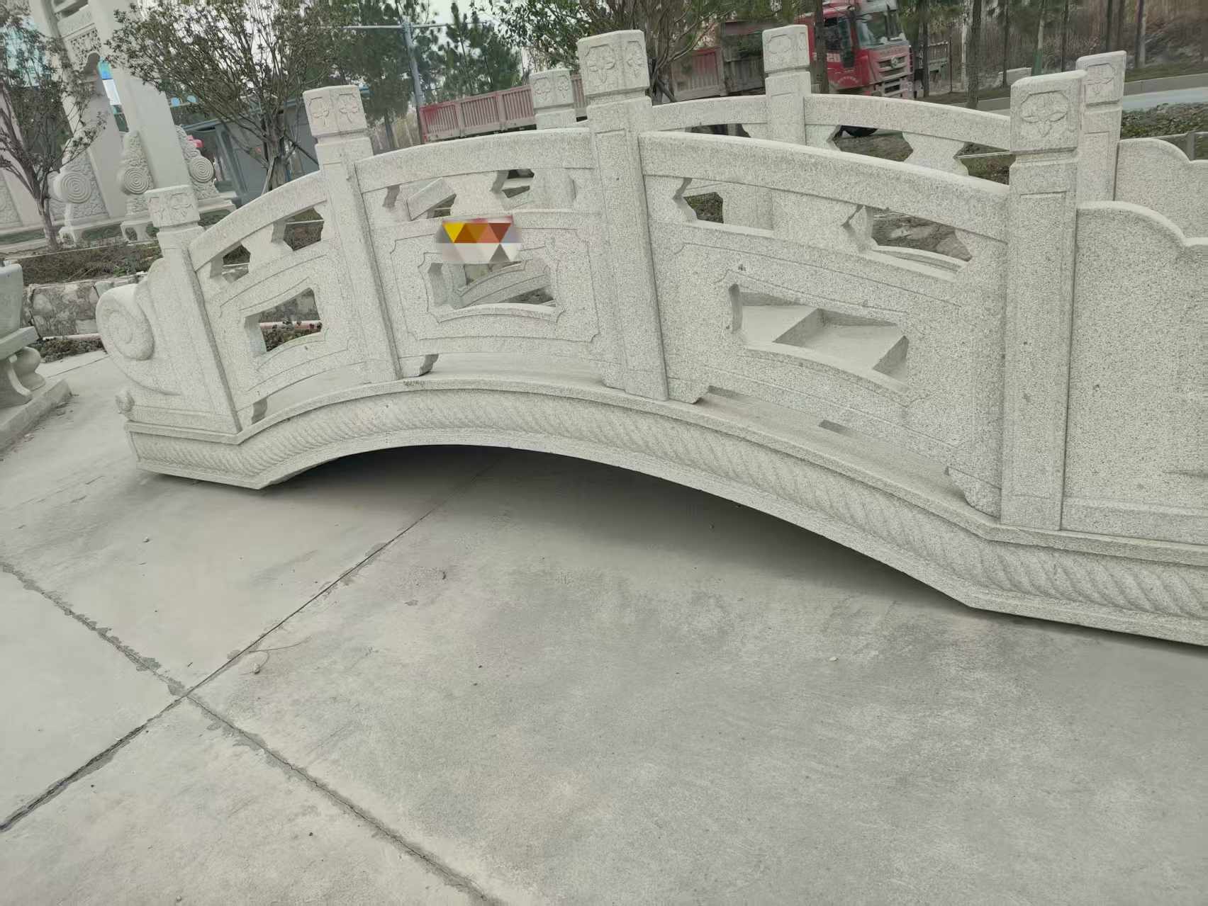 河源芝麻白拱桥，石桥
